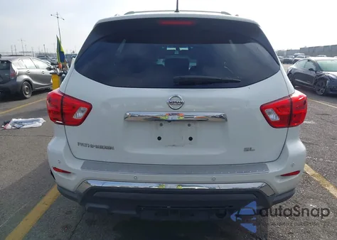 2017 Nissan Pathfinder Sl from USA, damaged, VIN 5N1DR2MN0HC619423
